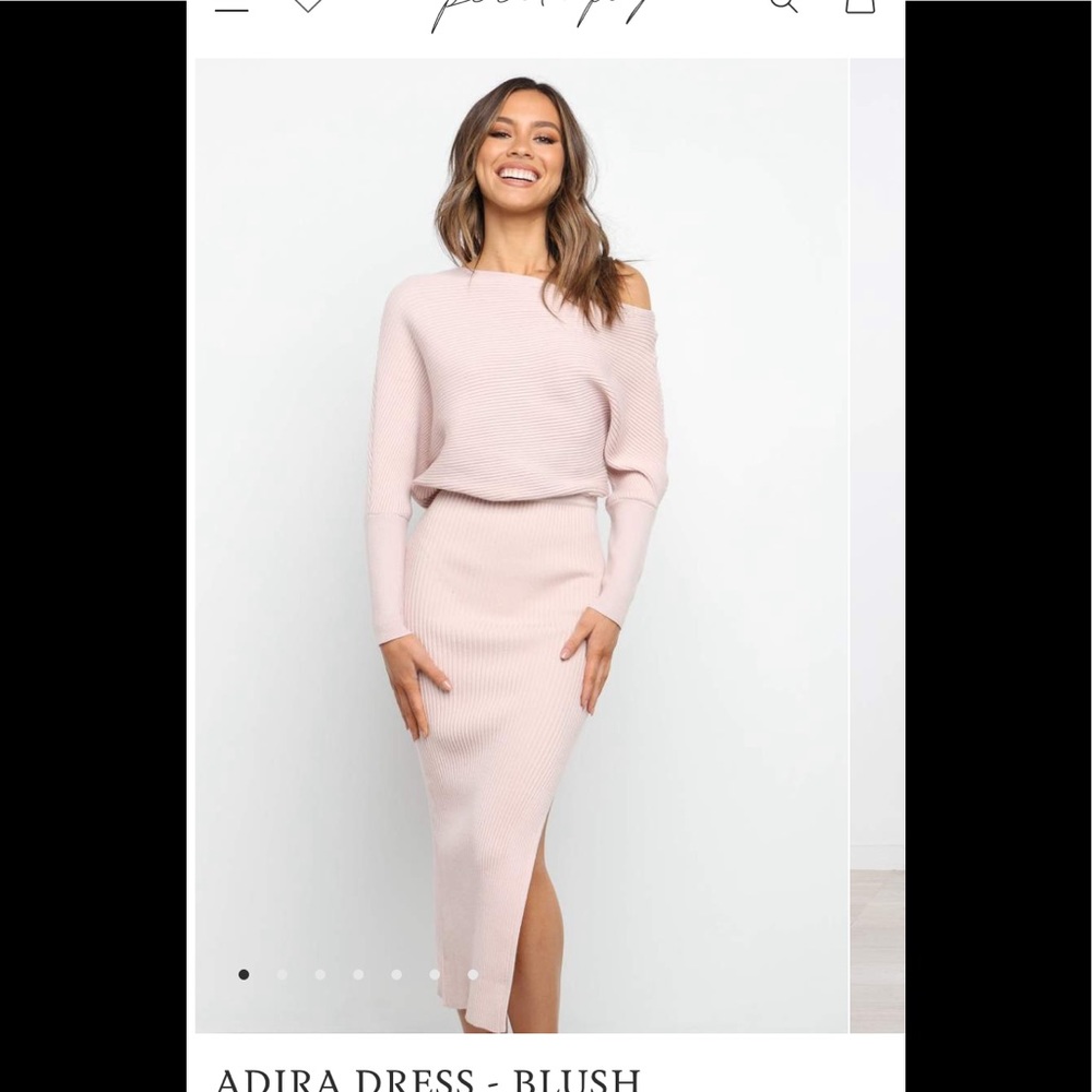 sweater dress from petal & pup.